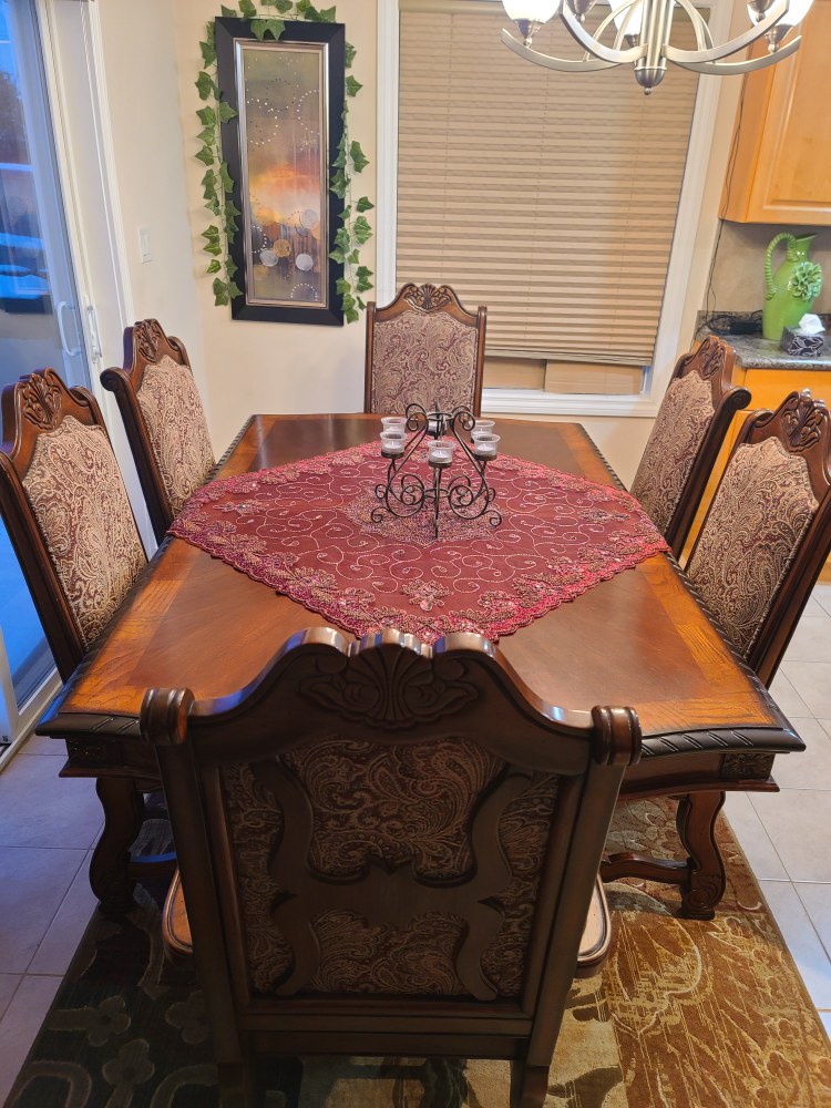 Dining Room Set - Table and 6 Chairs