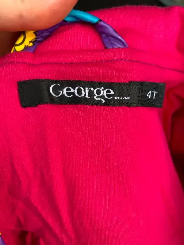 Girls Rain Coat 4T image indicator(4)