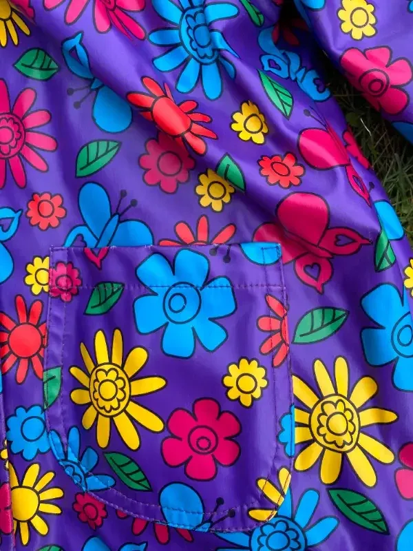 Girls Rain Coat 4T image indicator(6)