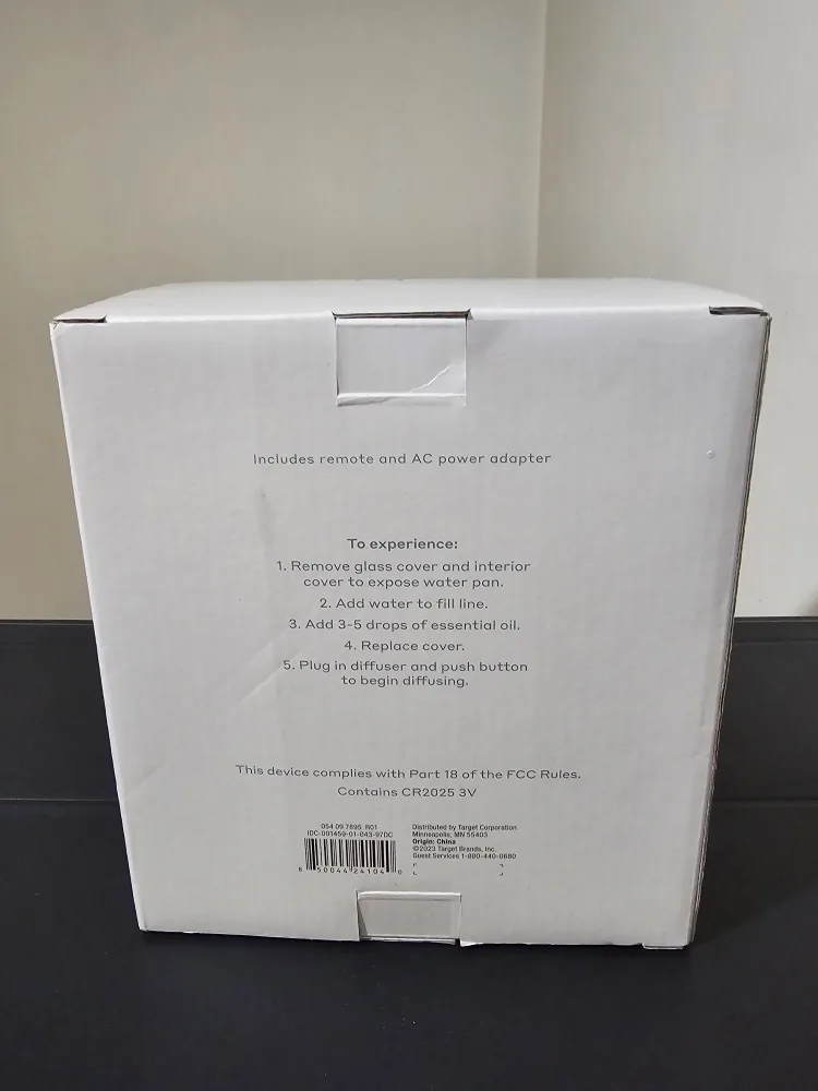 CASALUNA Ultrasonic Essential Oil Diffuser w/ Remote image indicator(3)