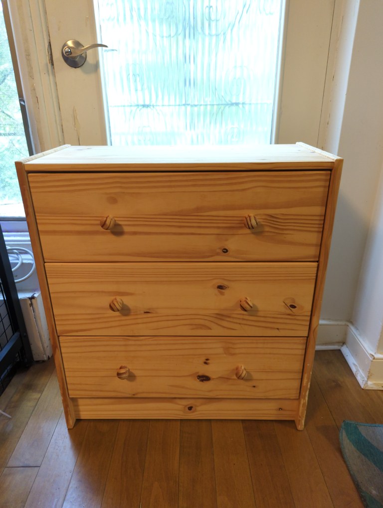 IKEA 3-Drawer Chest - photo 2