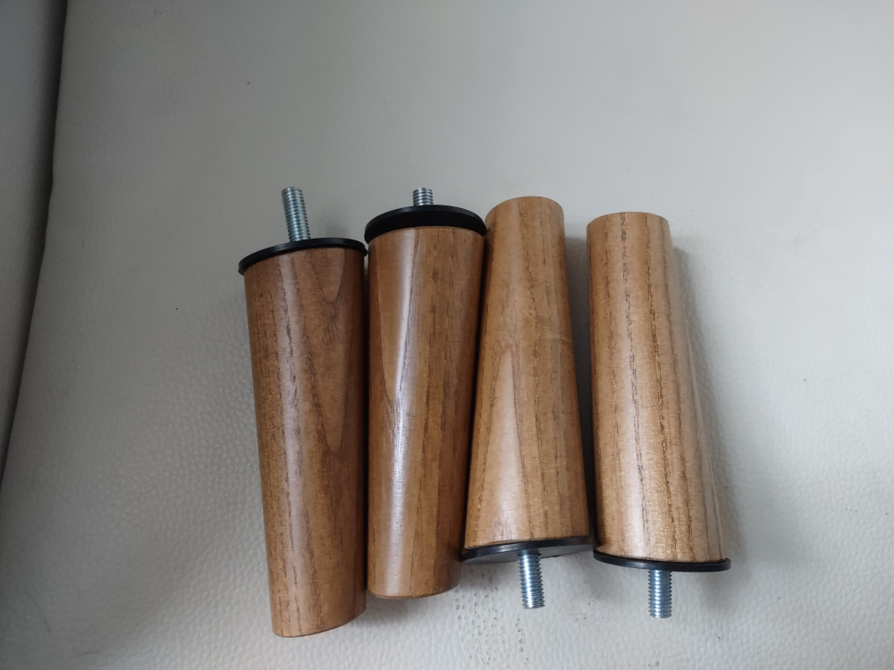 Set of 4 Wooden Sofa Legs