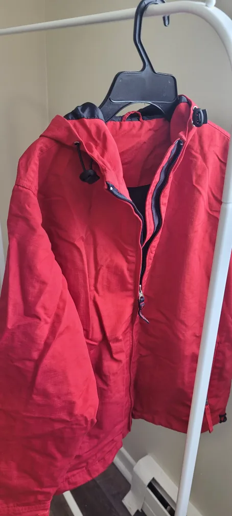 Red Windbreaker Jacket image indicator(4)