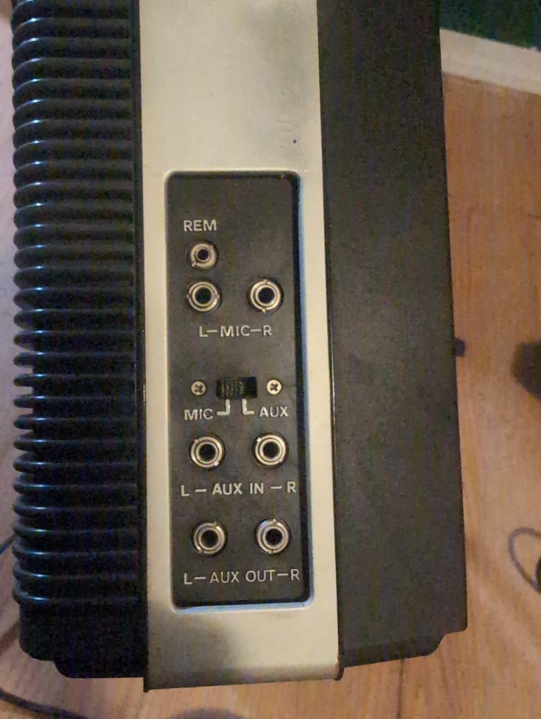 Vintage Cassette Boombox