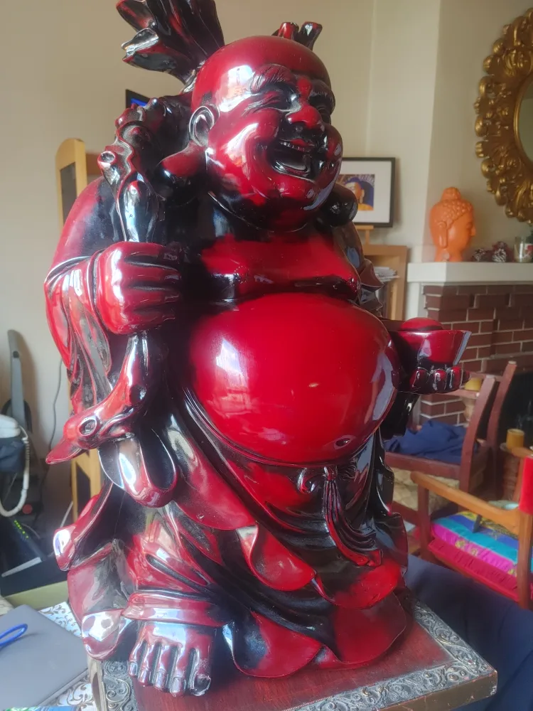 Porcelain Huge Buddha 2 ft / 3 ft with the stand image indicator(5)