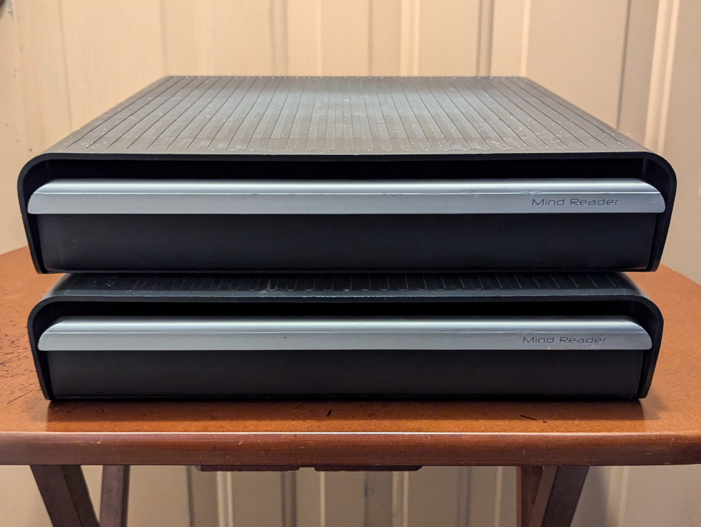 Set of two standalone drawers for coffee pods or art supplies