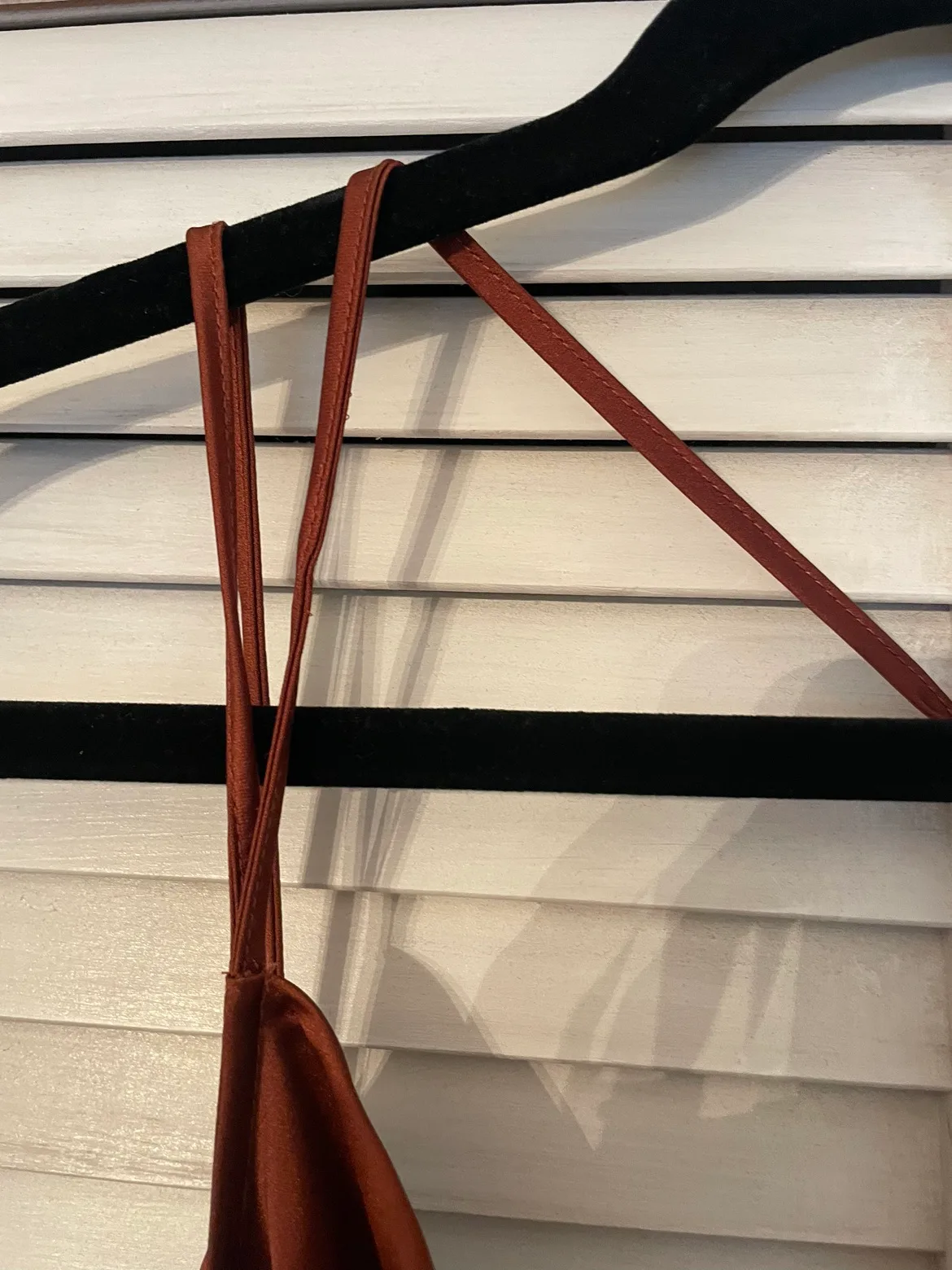 Brown cowl neck dress image indicator(4)