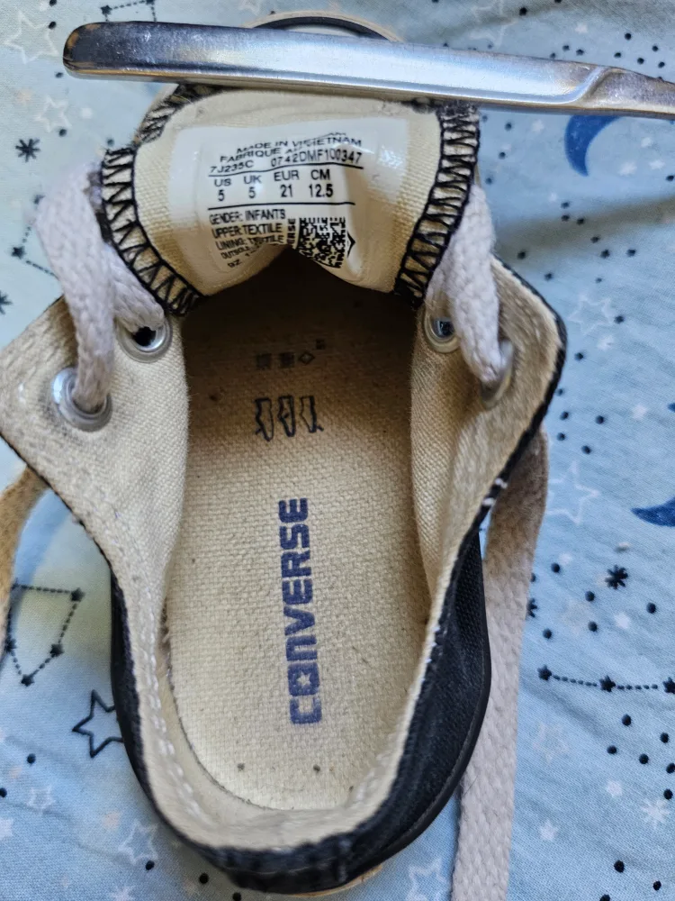 Converse All Star Sneakers Toddler Size 5C image indicator(5)