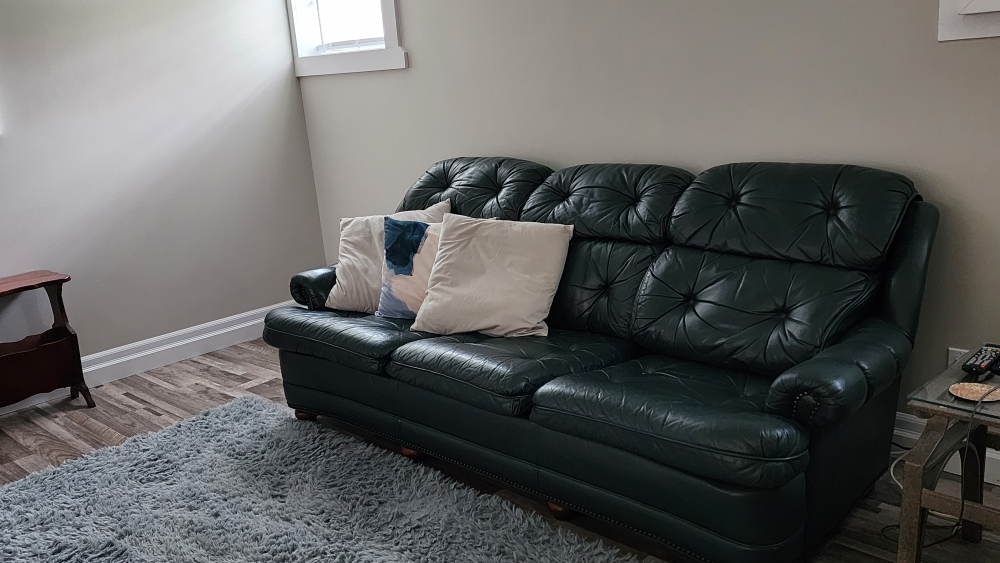 Leather Sofa and chair - photo 4