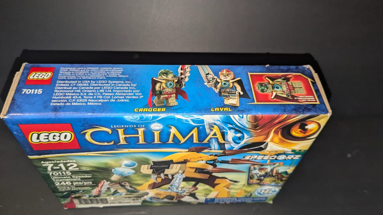 RARE LEGO Chima 70115 Ultimate Speedor Tournament - NIB - NRFB image indicator(2)