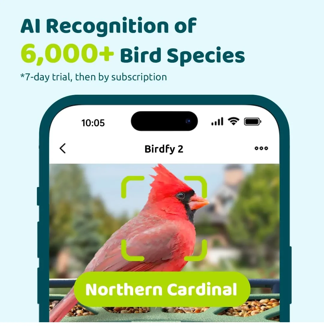 Bird Identifier & Smart Bird Feeder image indicator(4)
