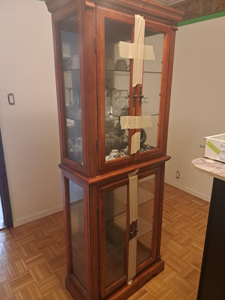 Wooden Display Cabinet