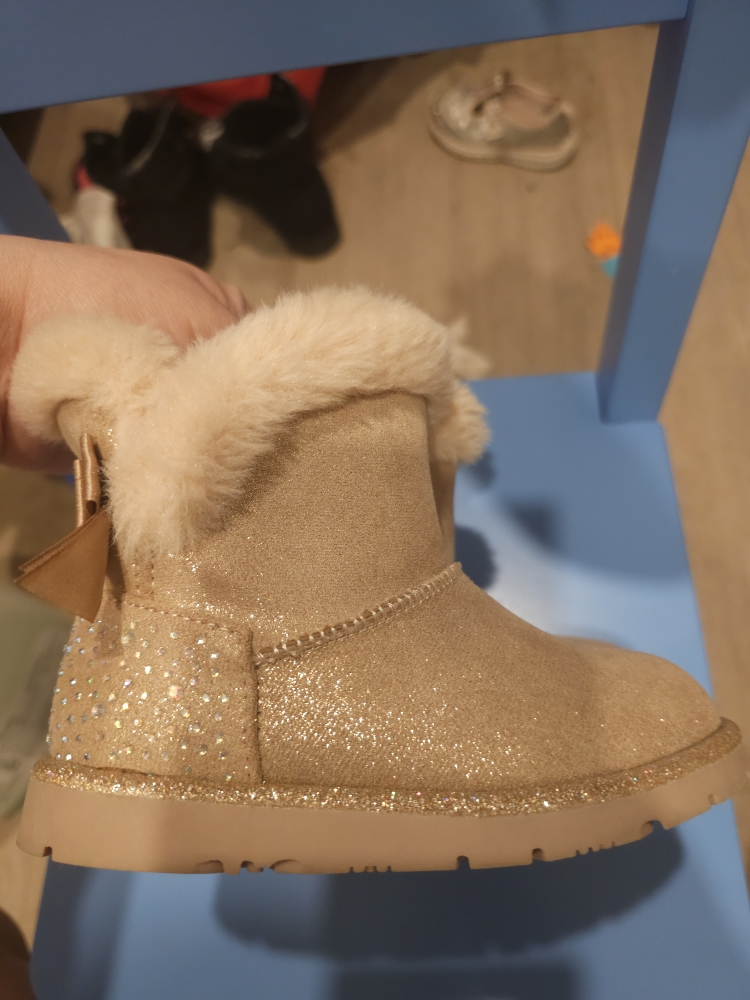 Maggie & Zoe Girls' Glitter Boots