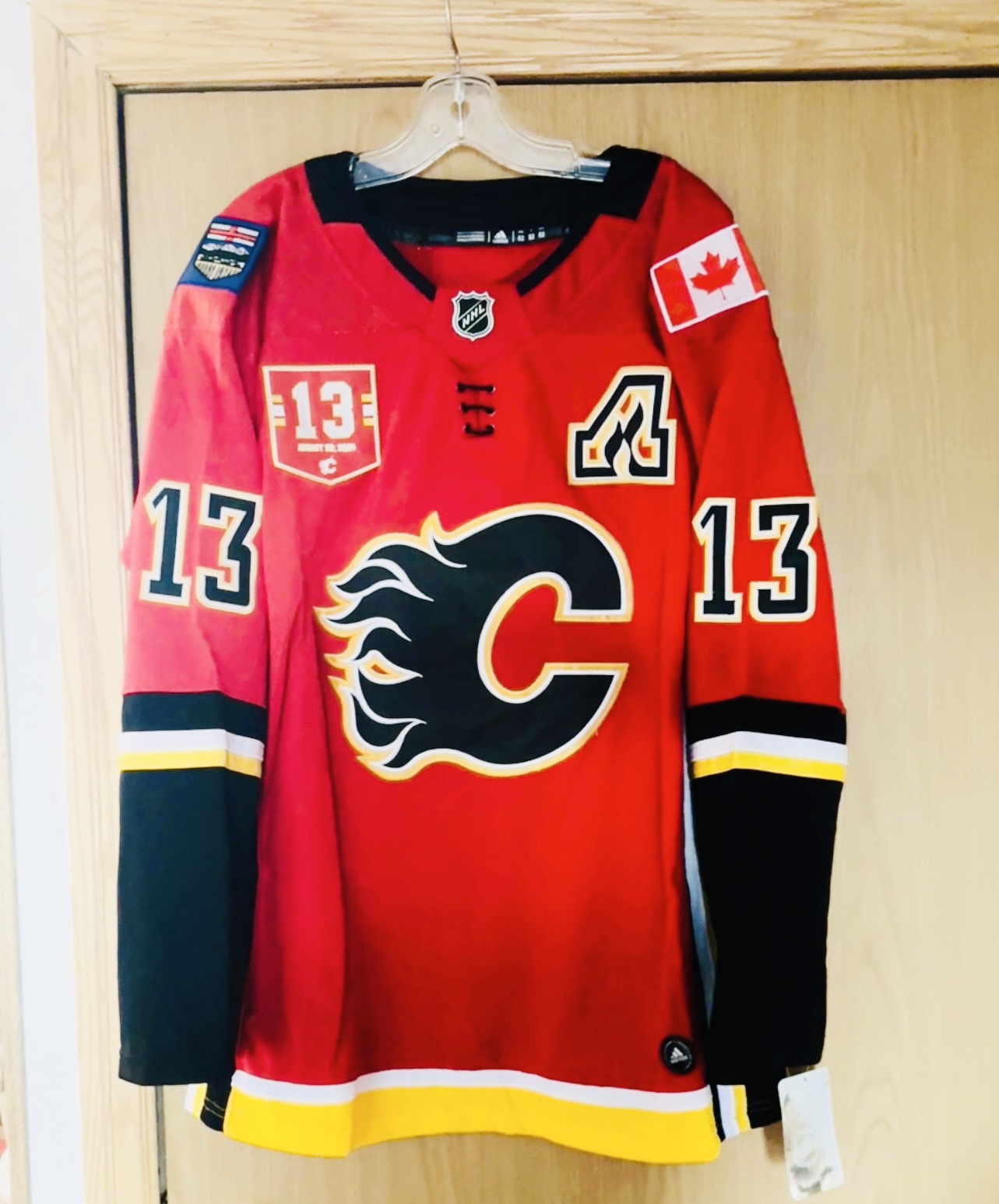 Johnny Gaudreau Calgary Flames Jersey Brand New