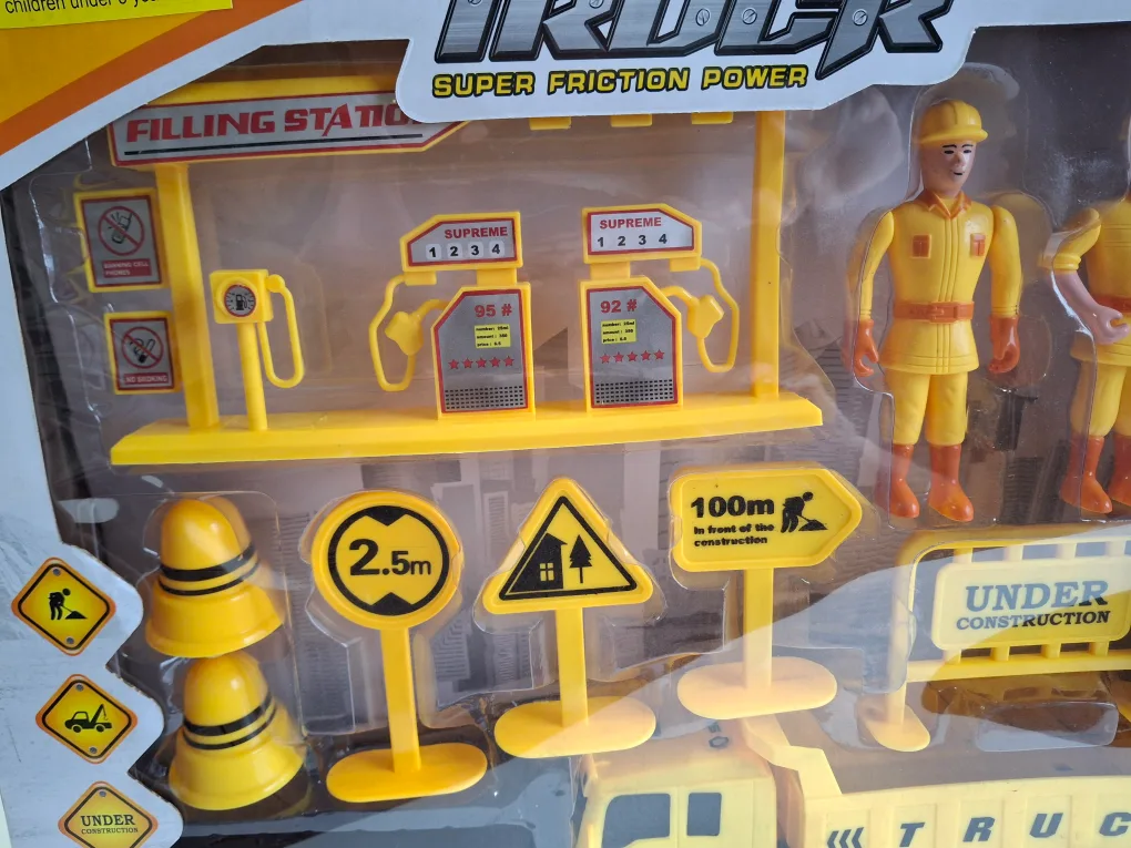 One set of Truck Super Friction Power Under Construction image indicator(3)