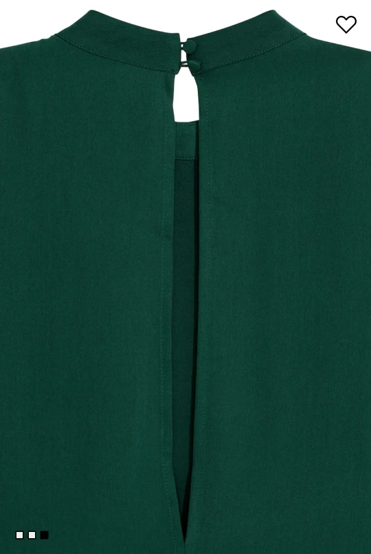 H&M Green Long Sleeve Midi Dress - photo 3