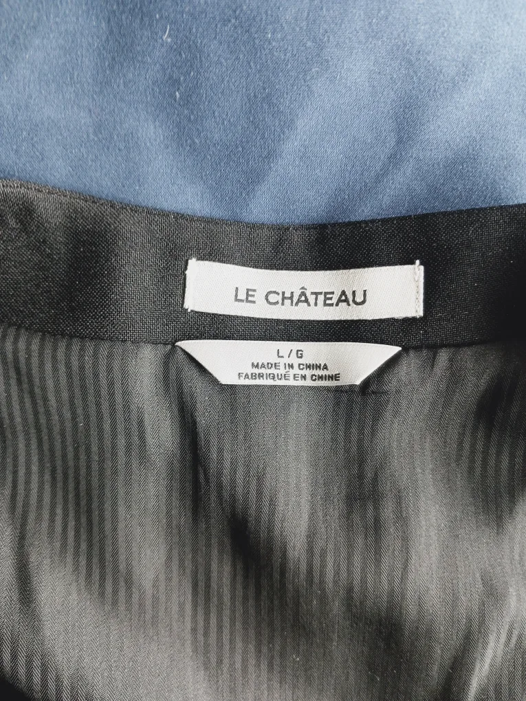 Le Chateau Men's Black Vest image indicator(2)