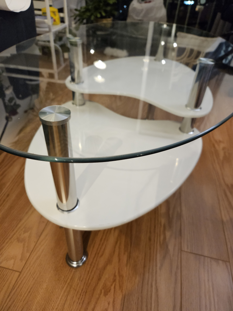 Glass Top Coffee Table - photo 2