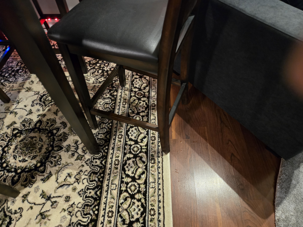 Pub style Dining table and stools - photo 5