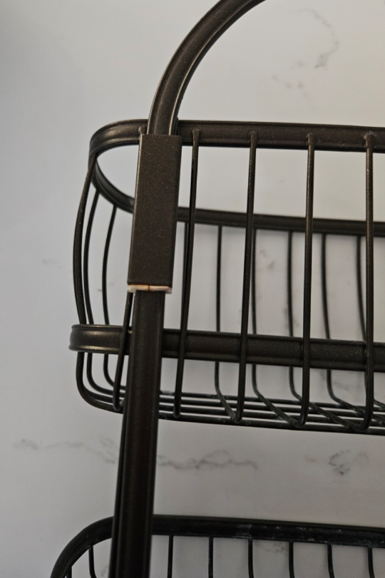 Two-Tier Shower Caddy with Hooks - photo 5