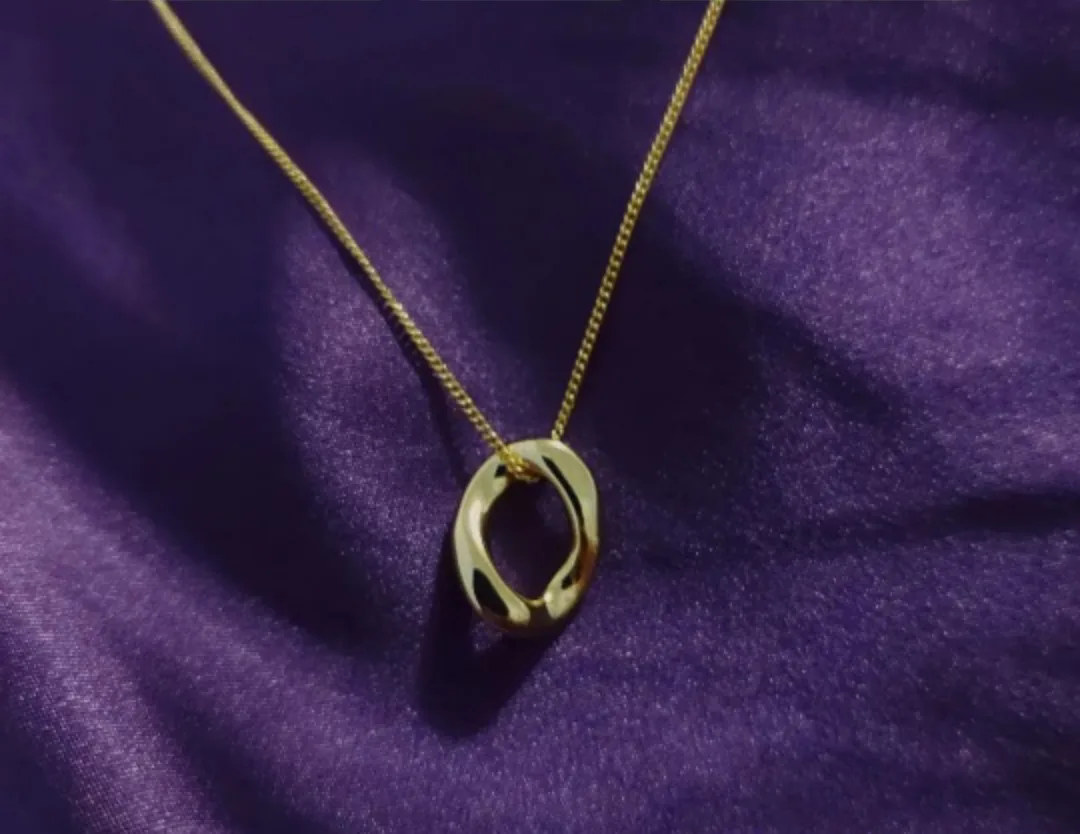 Gold plated Necklace image indicator(2)