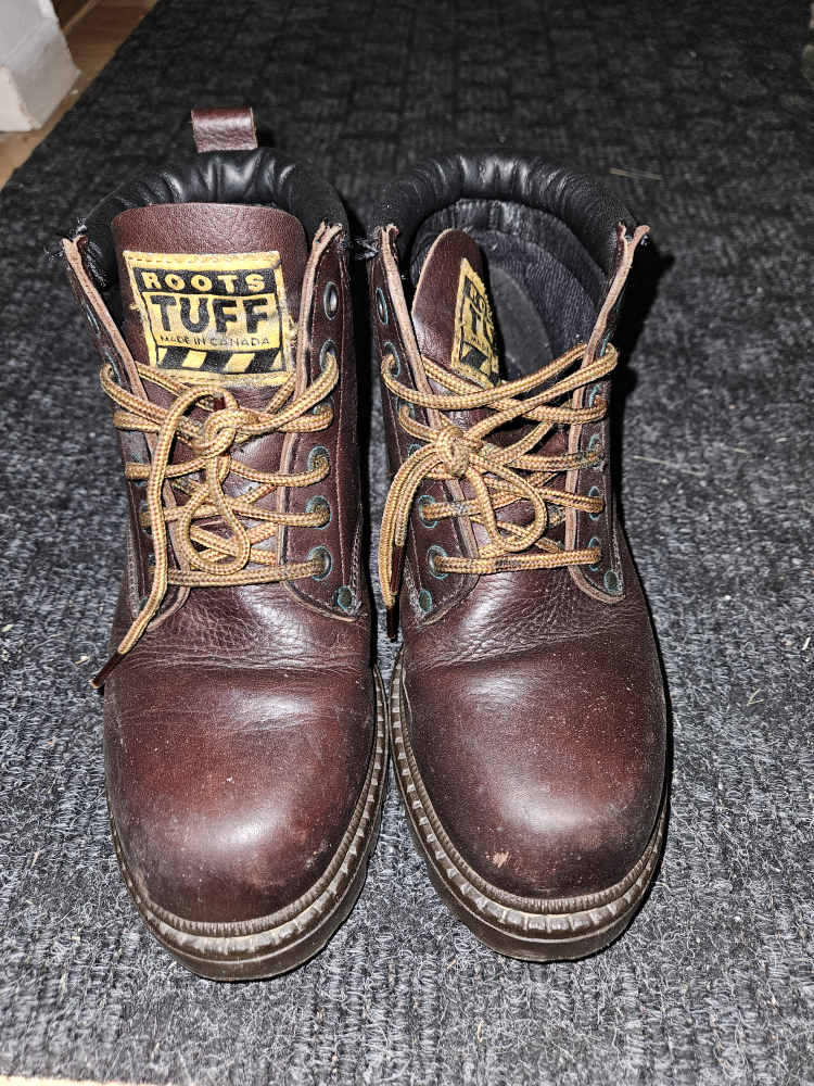 Roots Tuff Brown Leather Boots - photo 2