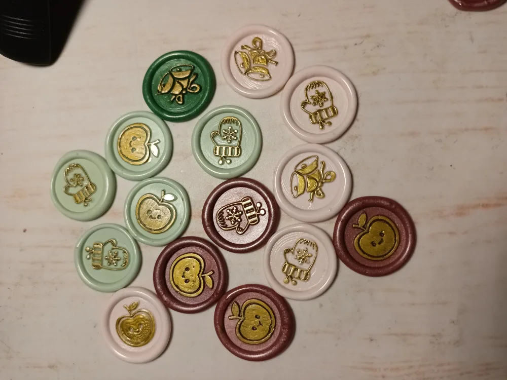 Christmas Wax Seals ×15 image indicator(5)
