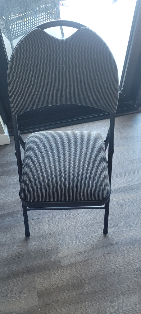 Folding chair with backrest - photo 2