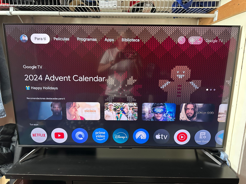 TCL 55 inch QLED 4K Smart TV with Google TV - photo 2
