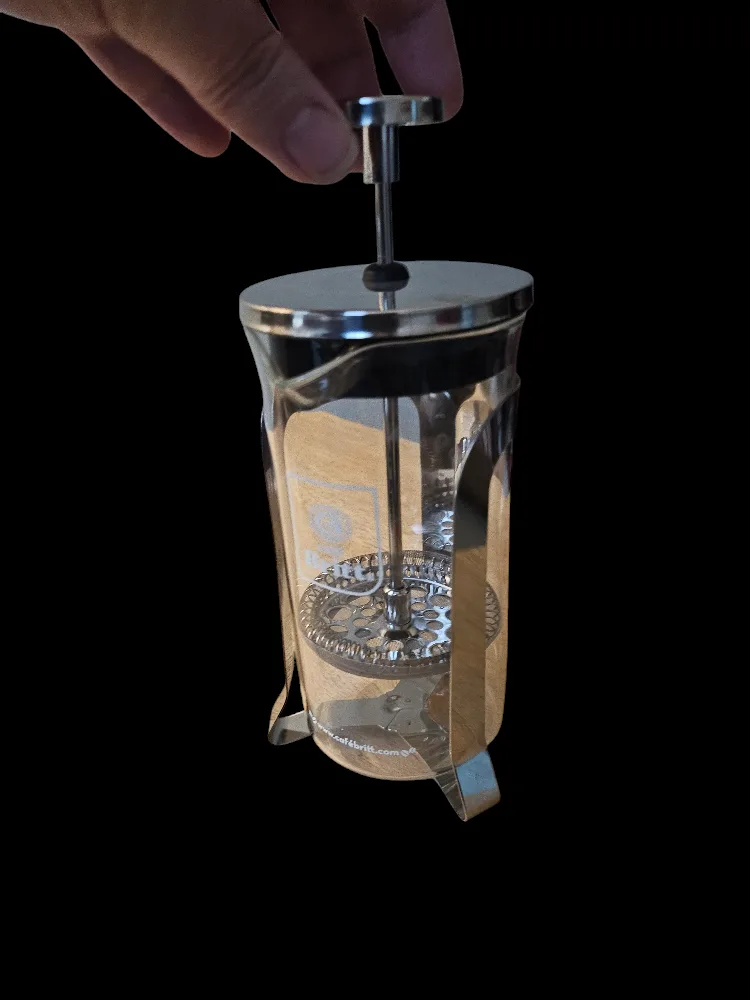 Cafe Britt French Press Brand New image indicator(2)