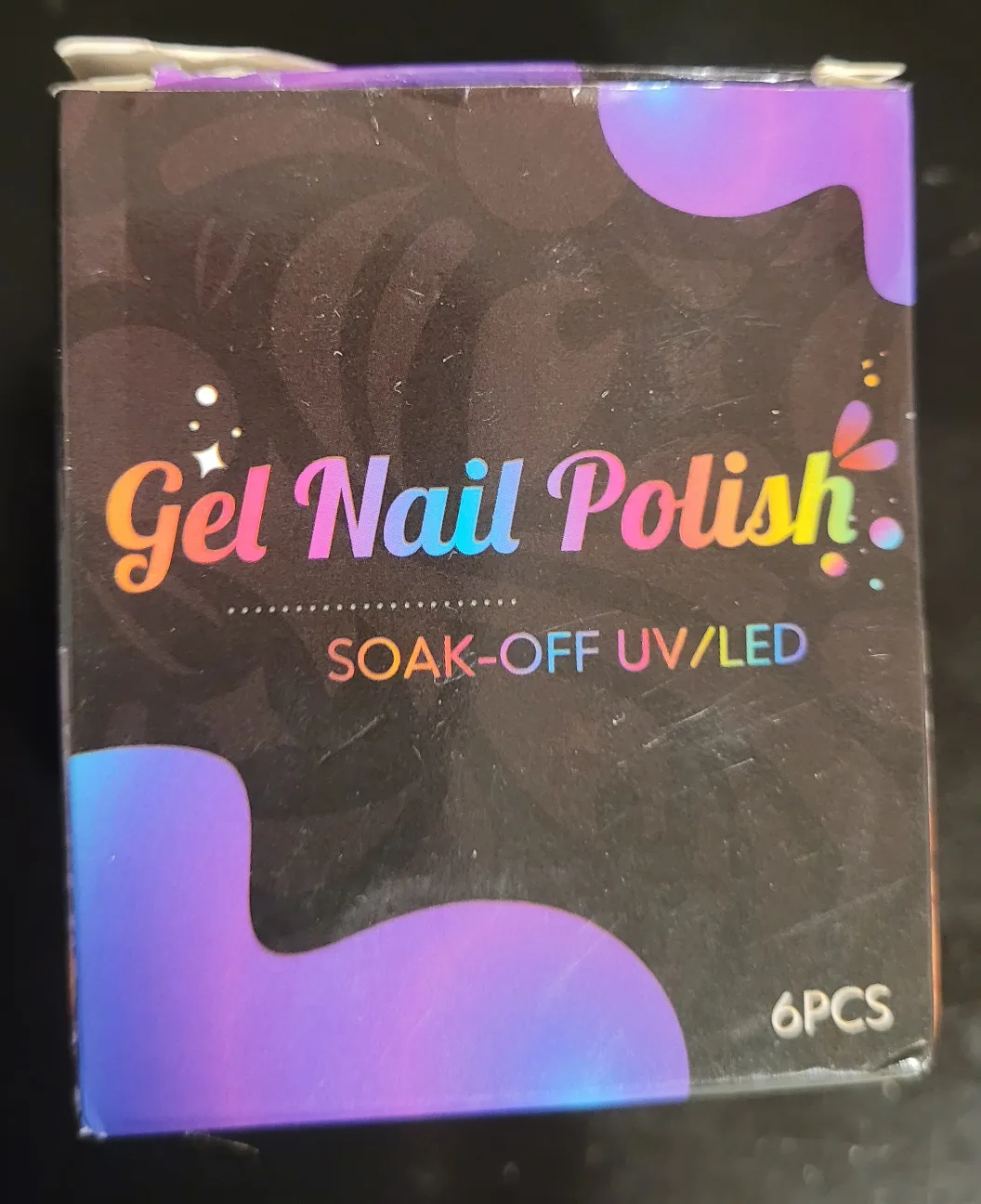 6 Pack Gel Nail Polish Set image indicator(2)