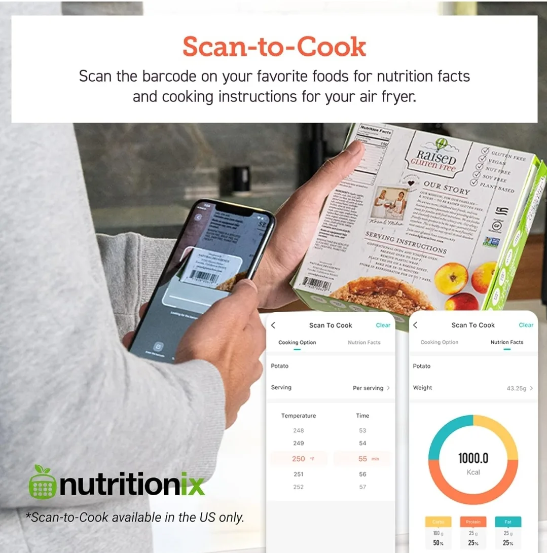 COSORI Air Fryer 5.8QT Pro Gen Smart 11-in-1 Toaster Oven image indicator(4)