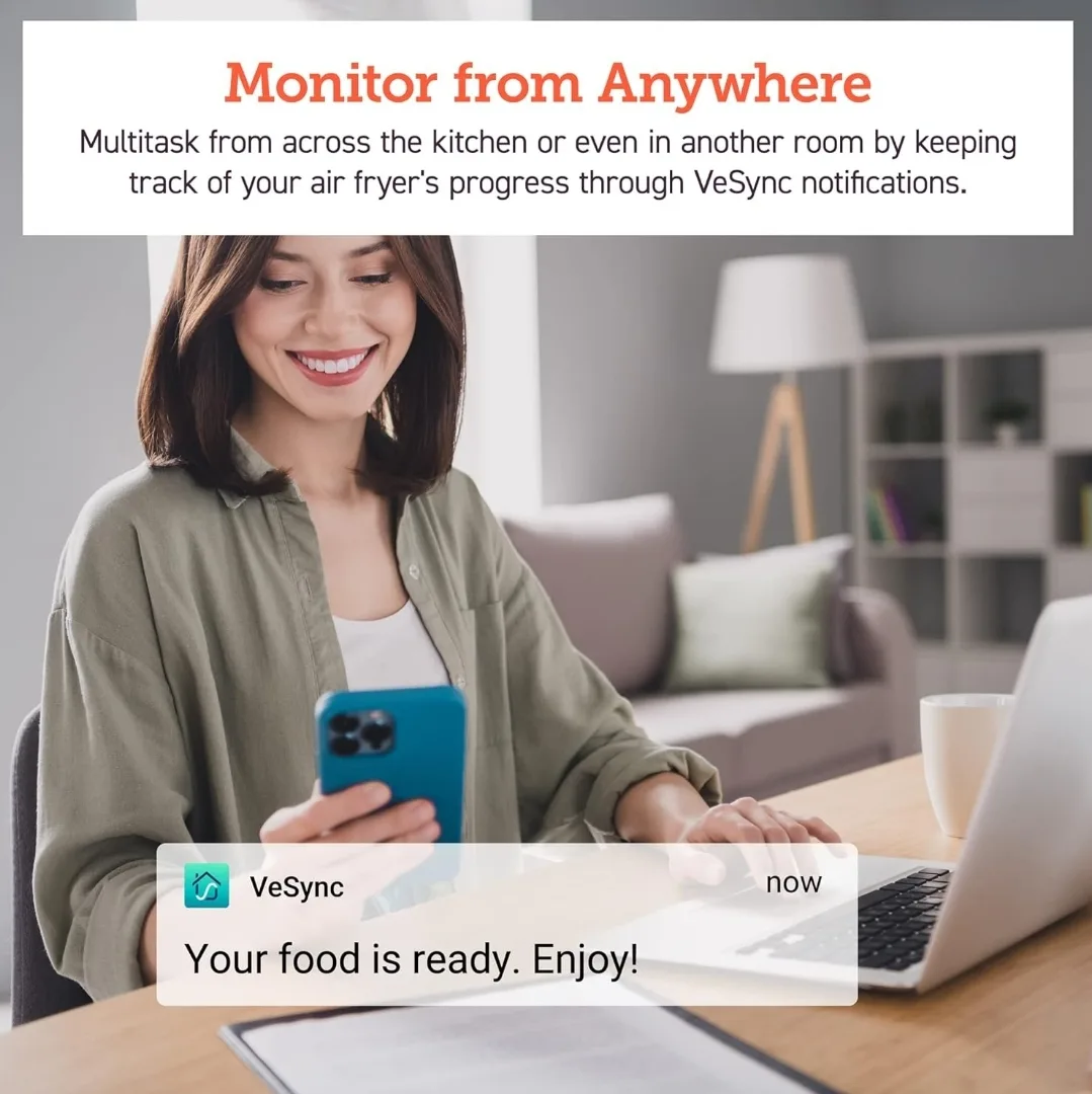 COSORI Air Fryer 5.8QT Pro Gen Smart 11-in-1 Toaster Oven image indicator(6)