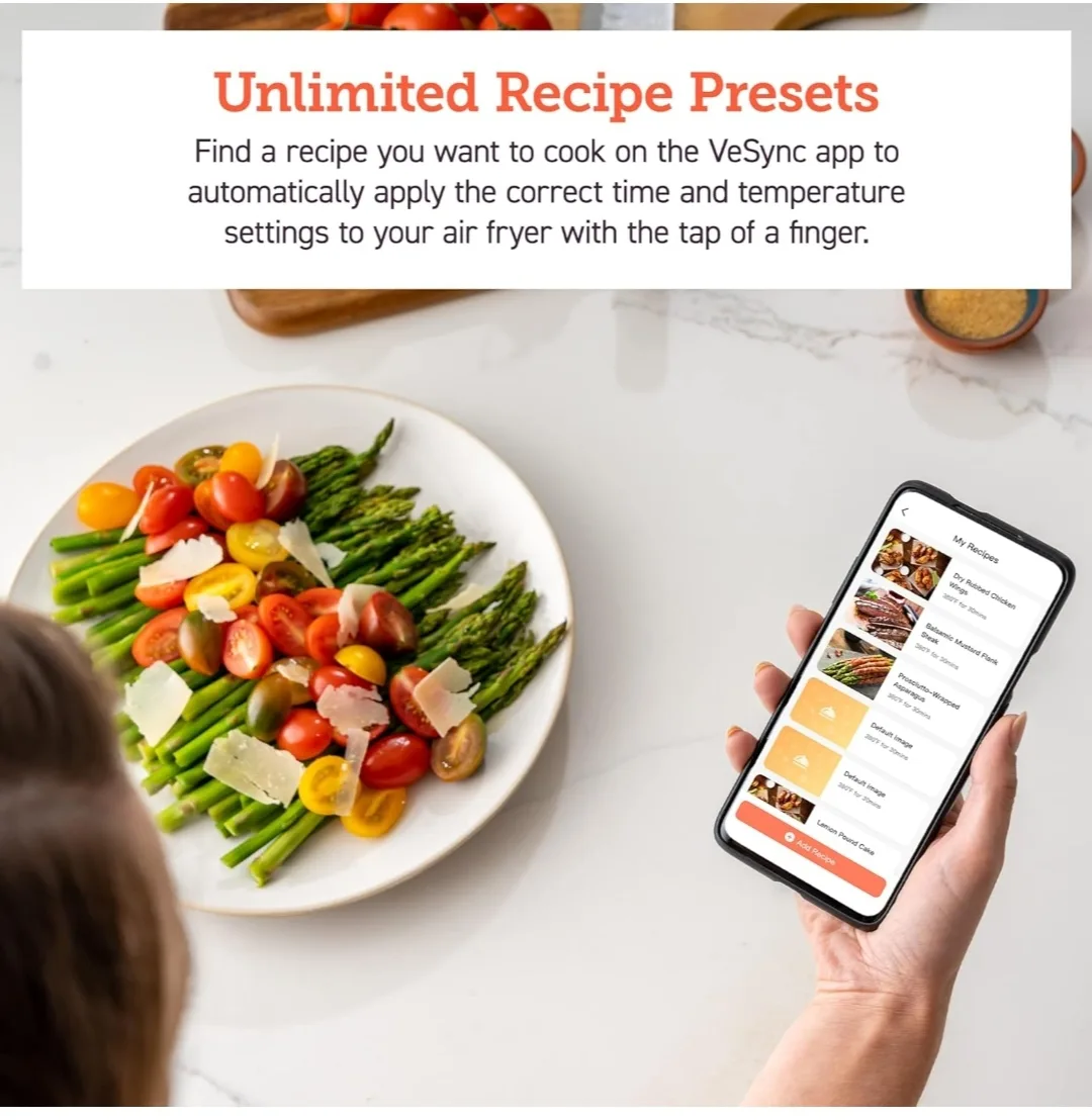 COSORI Air Fryer 5.8QT Pro Gen Smart 11-in-1 Toaster Oven image indicator(7)