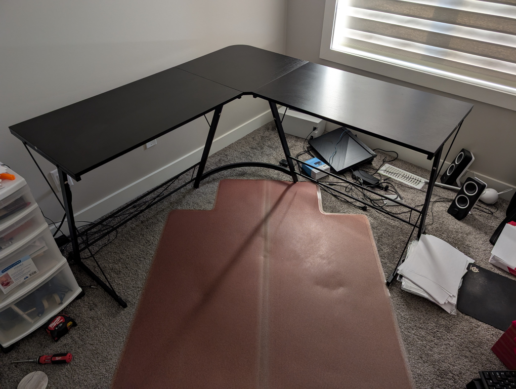 L-shaped Computer Desk