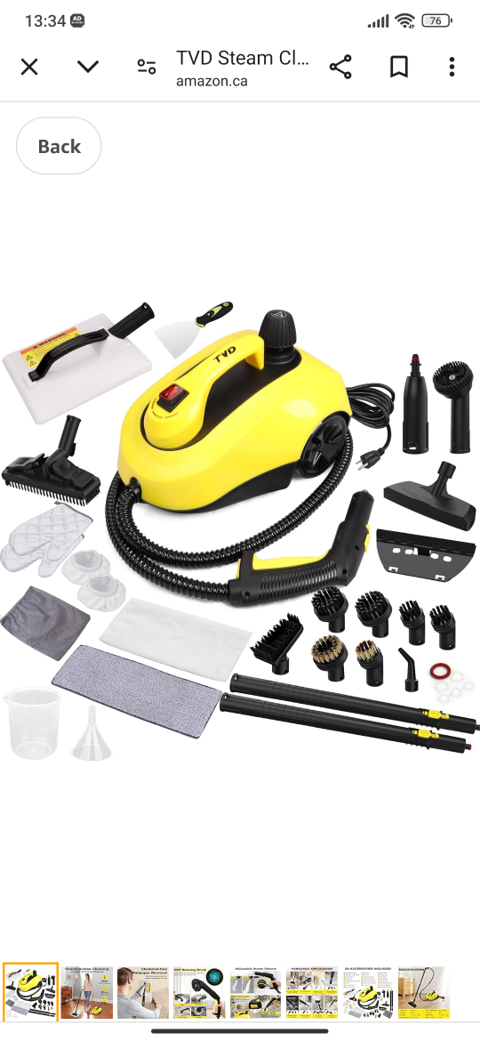 TVD Steam Cleaner SW-608