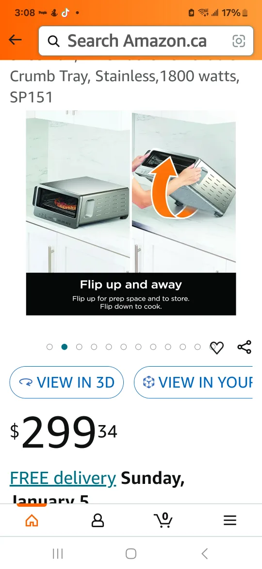 Ninja Flip Toaster Oven & Air Fryer image indicator(3)