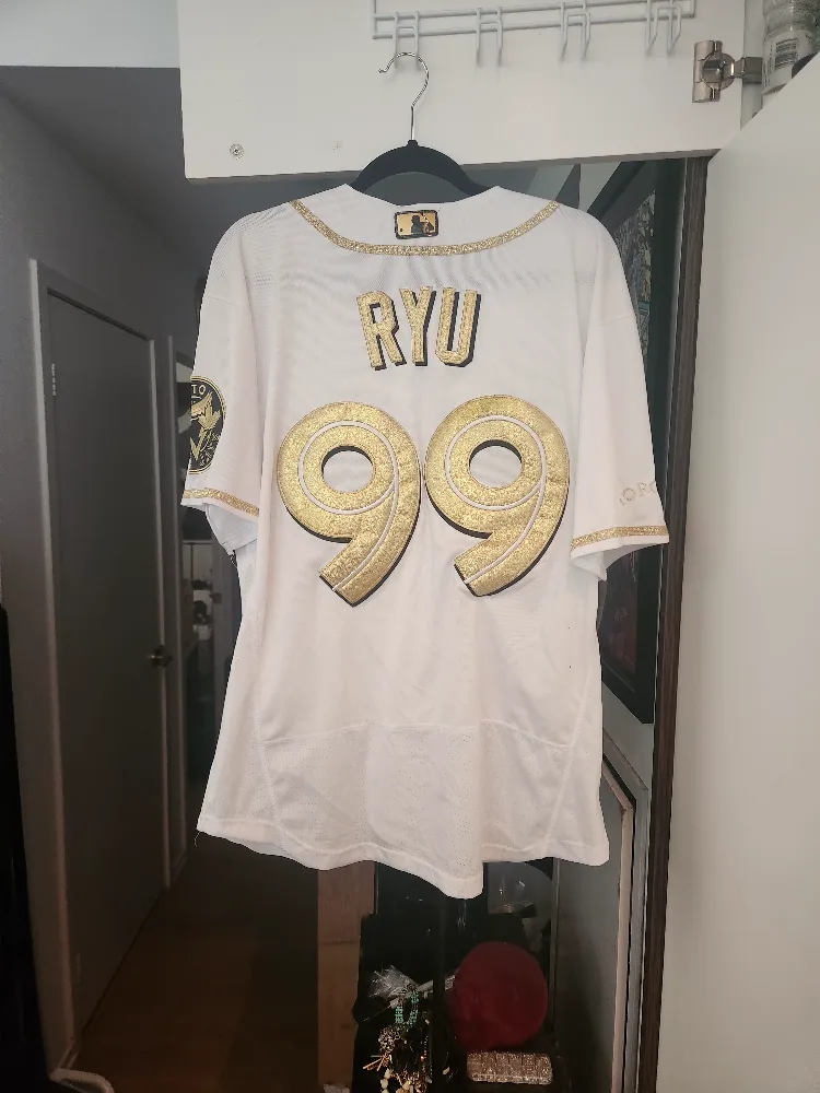 Ryu 99 Toronto Blue Jays Authentic Collection Jersey image indicator(2)