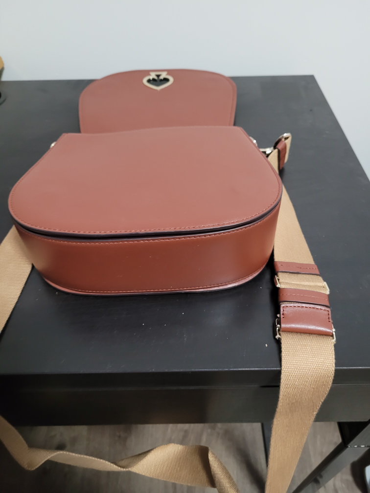 Kate Spade Brown Leather Saddle Bag - photo 3