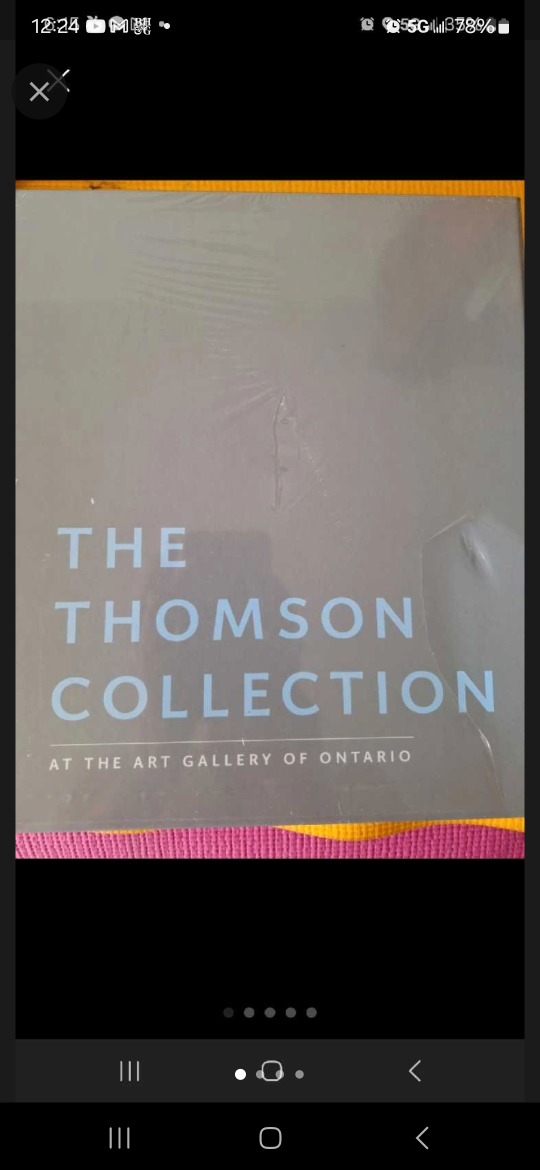 The Thomson Collection: At the Art Gallery of Ontario 5 Hardcove