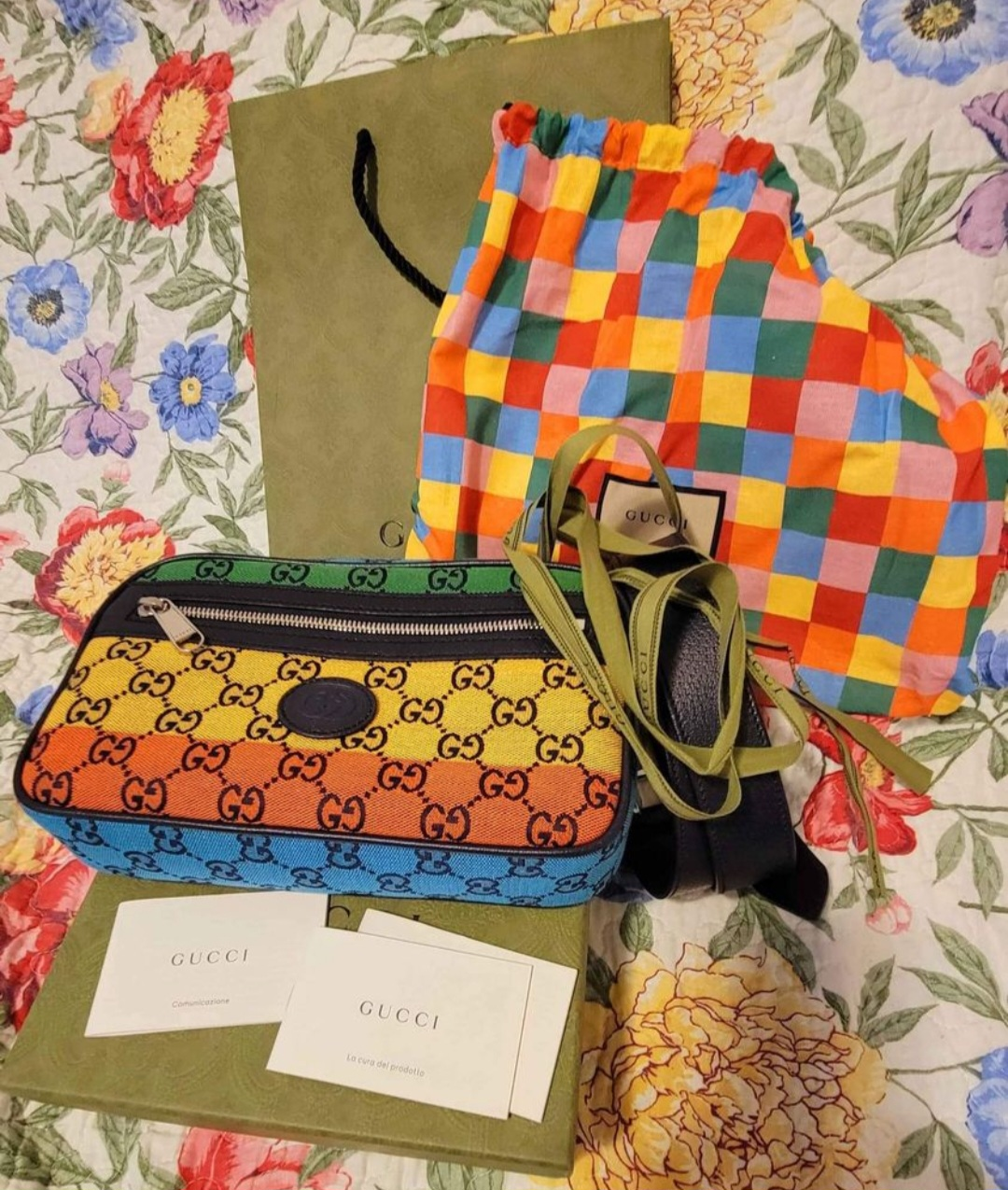 Gucci Rainbow GG Belt Bag - photo 3