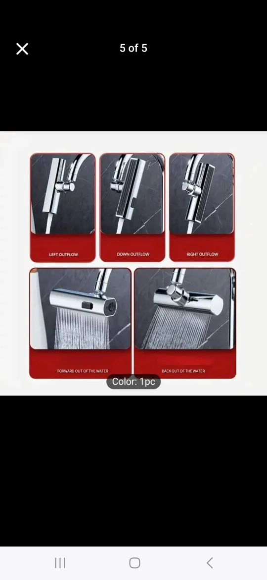 1pc Multifunctional Faucet image indicator(5)