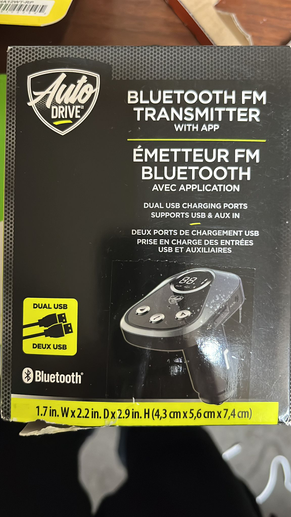 Auto Drive Bluetooth FM Transmitter