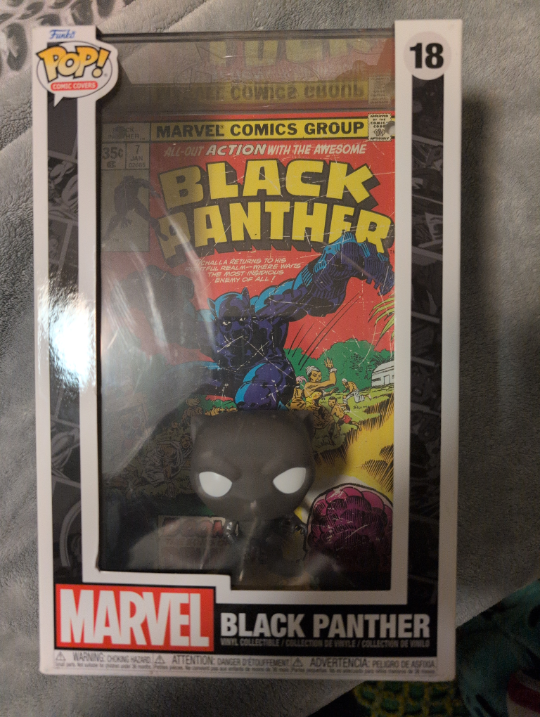 Funko Pop! Marvel Comics Black Panther Comic Covers