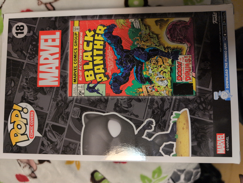 Funko Pop! Marvel Comics Black Panther Comic Covers - photo 2