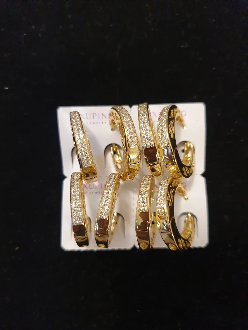 Romanian Gold Hoop Luxury Earrings