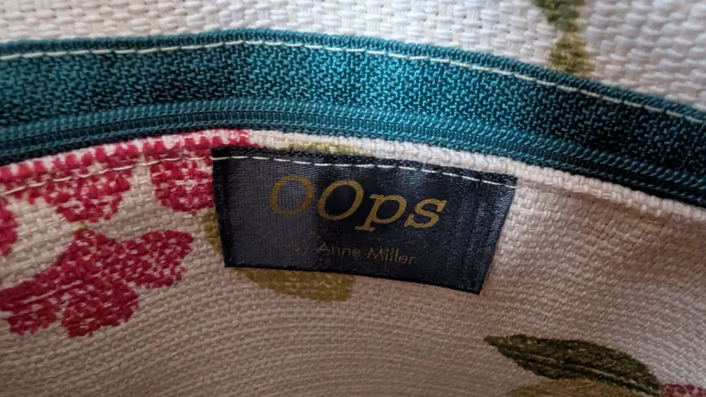 New One of a Kind Denim and Leather Bag image indicator(5)