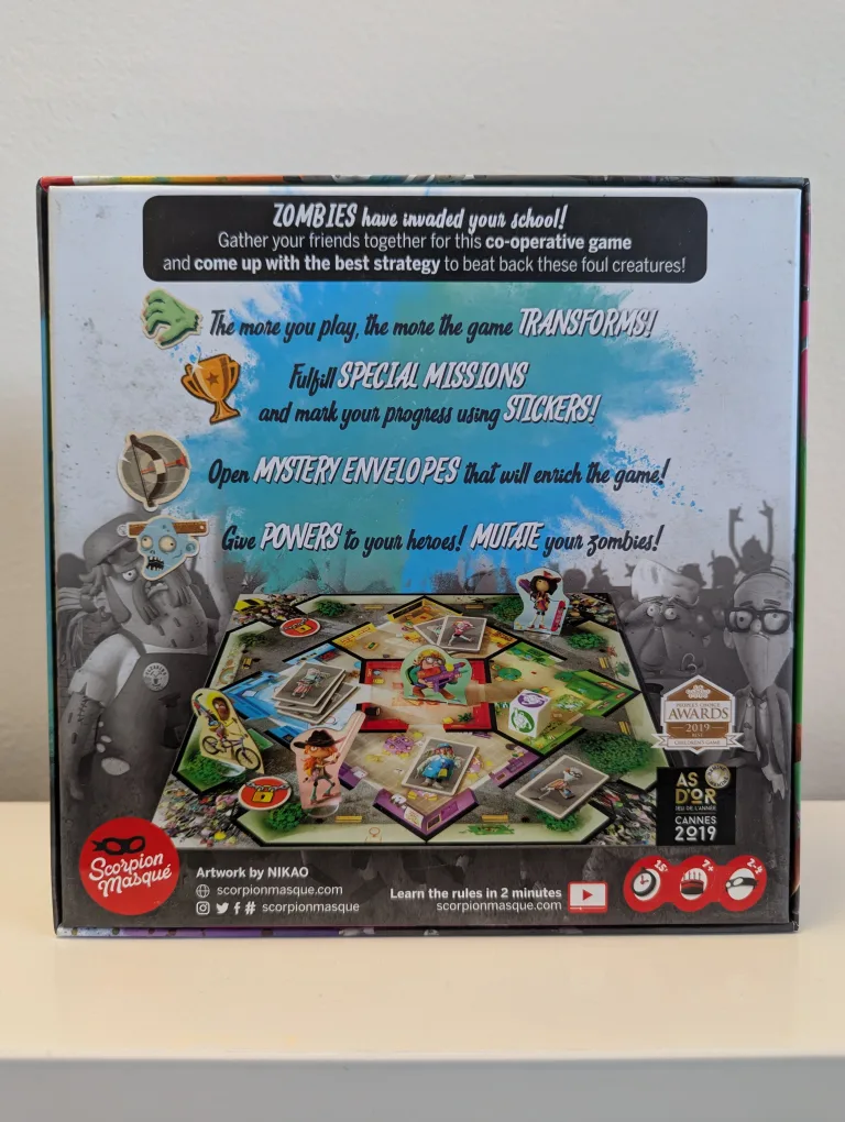 Zombie Kidz Evolution Board Game image indicator(2)