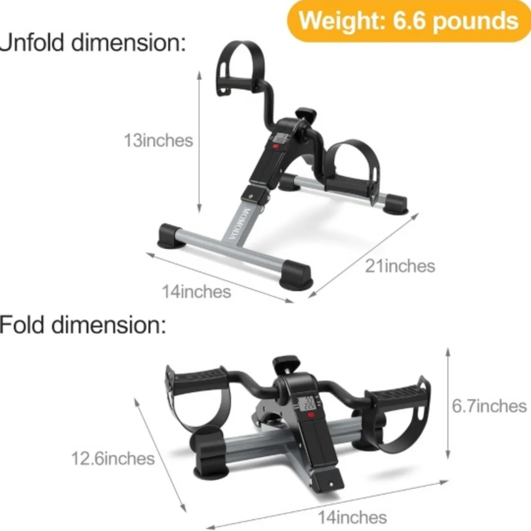 Pedal Exerciser / Desk Bike for Legs and Arms image indicator(7)