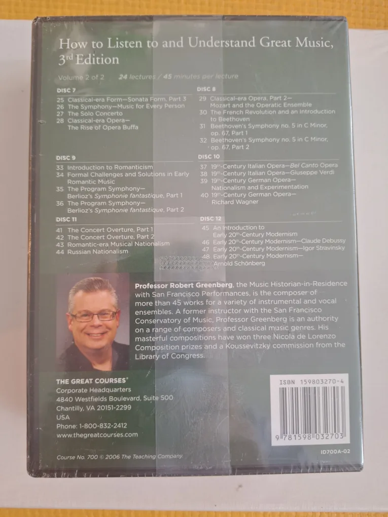 How to Listen to and Understand Great Music, 3rd Ed - DVD/Book image indicator(3)